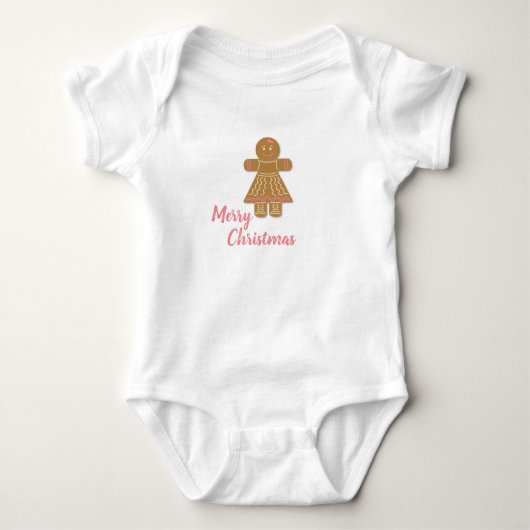 Gingerbread Meisje Romper (Voorkant)
