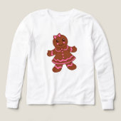 Gingerbread Meisje T-shirt (Voorkant)