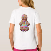 Gingerbread Meisje T-shirt (Achterkant)
