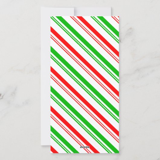 Gingerbread Men fotografie Feestdagenkaart (Achterkant)