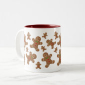 GINGERBREAD MEN TWEEKLEURIGE KOFFIEMOK (Voorkant links)