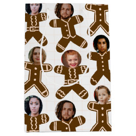 Gingerbread Mensen Vrienden en Familie Vakantie Medium Cadeauzakje