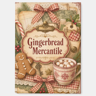 Gingerbread Mercantile Keuken Magneet