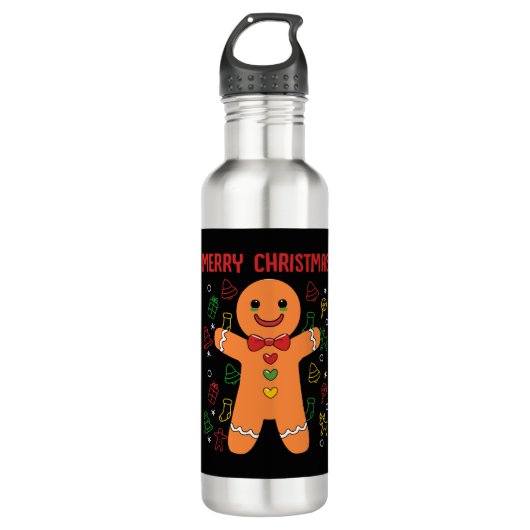 Gingerbread Merry Christmas For Women Waterfles (Voorkant)
