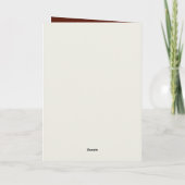 Gingerbread Merry Christmas unicorn aanpasbaar Feestdagen Kaart (Achterkant)