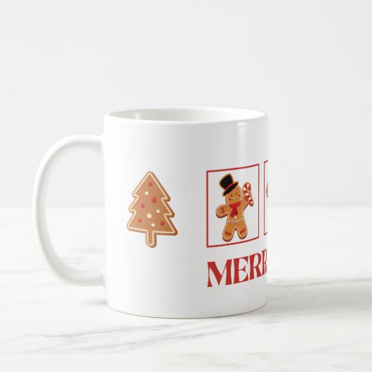 Gingerbread Merry Xmas Mok (Links)