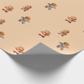Gingerbread Moeder Schattig Cadeaupapier (Hoek)