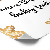 Gingerbread - noem dat baby eten poster (Hoek)