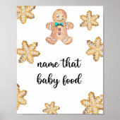 Gingerbread - noem dat baby eten poster (Voorkant)