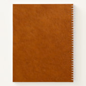 Gingerbread Notebook – College Ruled Paper Notitieboek (Achterkant)