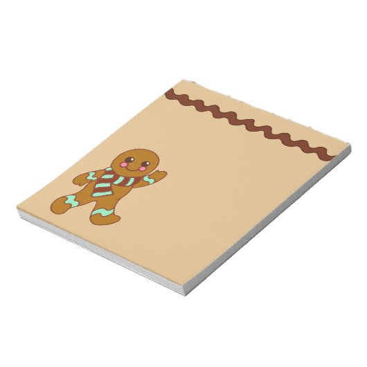Gingerbread Notitieblok (Linkerzijde)