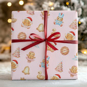 Gingerbread Nutcracker Wrapping Paper Cadeaupapier