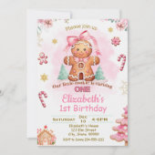 Gingerbread Ons kleine koekje is er een aan het dr Kaart (Voorkant)