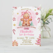 Gingerbread Ons kleine koekje is er een aan het dr Kaart (Staand voorkant)