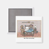 Gingerbread Paar Magneet (Voorkant / Achterkant)