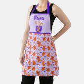 Gingerbread Pattern Grandma Gift Purple Schort (Insitu)