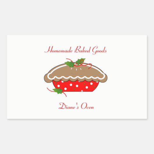 Gingerbread Pie Stickers (Voorkant)