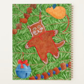 GINGERBREAD POES 8.5x11 Planner (Achterkant)