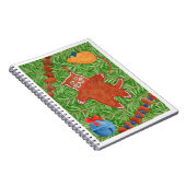 GINGERBREAD POESJE Spiraal Notebook Notitieboek (Rechterzijde)