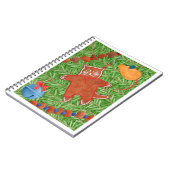 GINGERBREAD POESJE Spiraal Notebook Notitieboek (Linkerzijde)