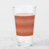 GINGERBREAD-punt Drink glas (Voorkant)