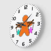 Gingerbread Puppet Master Controlling Characters Grote Klok (Hoek)