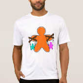 Gingerbread Puppet Master Controlling Characters T-shirt (Voorkant)