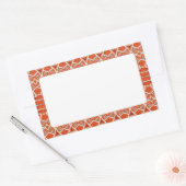 GINGERBREAD Rechthoekige Matte Stickers (Envelop)