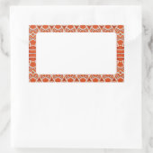 GINGERBREAD Rechthoekige Matte Stickerstickers Rechthoekige Sticker (Tas)