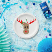 Gingerbread rendieren Borden Papieren Bordje (Feest)