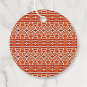 GINGERBREAD Ronde "Met de Hand Gemaakt" Labels (Achterkant)