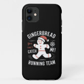 Gingerbread Running Team Christmas Humor Case-Mate iPhone Case (Achterkant)