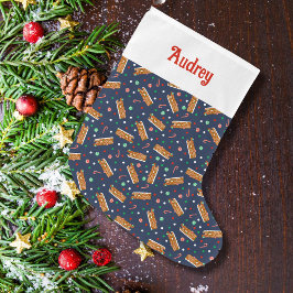 Gingerbread RV Klasse C Camper Gepersonaliseerd Grote Kerstsok