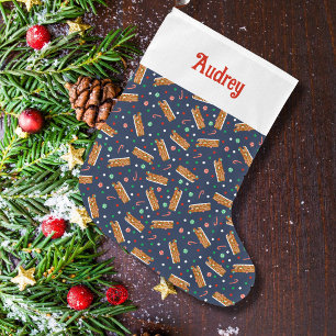 Gingerbread RV Klasse C Camper Gepersonaliseerd Grote Kerstsok