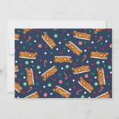 Gingerbread RV Klasse C Camper Kerstmis Feestdagenkaart (Achterkant)