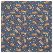 Gingerbread RVs Klasse C Camper Kerstmis Stof (Swatch)