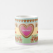 Gingerbread Santa Express trein Koffiemok (Center)