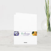 Gingerbread Santa Kaart (Achterkant)