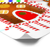 Gingerbread Scene Print, Value Poster (mat) (Hoek)