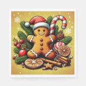 Gingerbread servetten! servet (Voorkant)