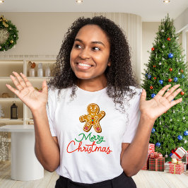 Gingerbread Shirt | Merry Christmas T-shirt