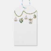 Gingerbread Shop Cadeaulabel (Achterkant)