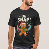 Gingerbread Six Seven 67 Bruh 6 7 Christmas Girl B T-shirt (Voorkant)