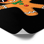 Gingerbread Six Seven 67 Ice Cream Drip Christmas  Poster (Hoek)