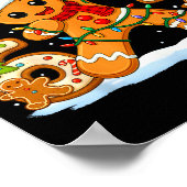 Gingerbread Six Seven 67 Meme 6 7 Funny Christmas  Poster (Hoek)