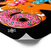 Gingerbread Six Seven 67 Meme 6 7 Funny Christmas  Poster (Hoek)