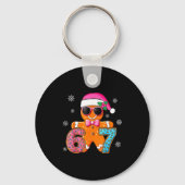 Gingerbread Six Seven 67 Meme 6 7 Funny Christmas  Sleutelhanger (Voorkant)
