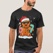 Gingerbread Six Seven Bruh Funny Christmas Meme Si T-shirt (Voorkant)