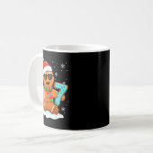 Gingerbread Six Seven Bruh Grappige Kerst Meme Si Koffiemok (Voorkant links)
