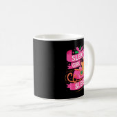 Gingerbread Sleigh Girl Nk Funny Christmas Women G Koffiemok (Voorkant rechts)